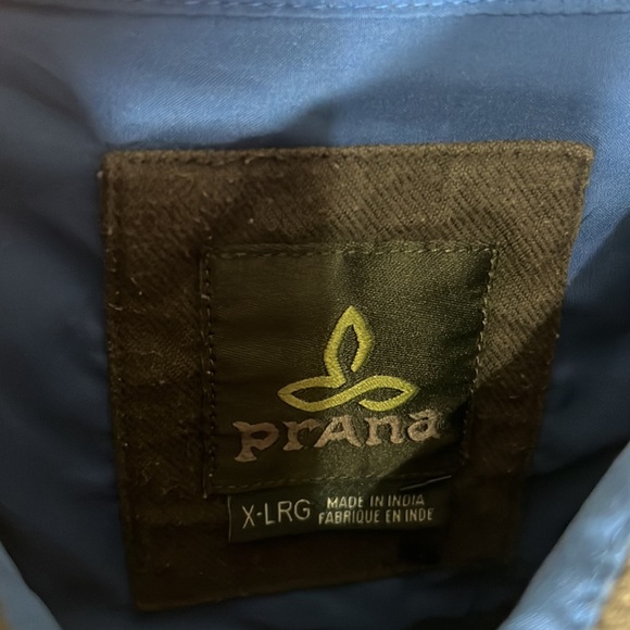 Prana long sleeve Men’s Button up - Picture 4 of 7